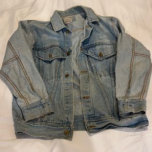 Vintage oversized jean jacket